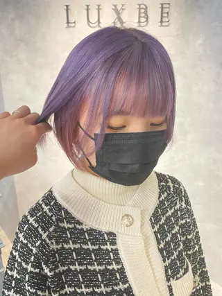 ショート Cielro/ダブル カラー/西田咲希のヘアスタイル