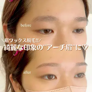アイブロウ Lea堺東　毛穴洗浄 ×顔ワックス脱毛のその他イメージ
