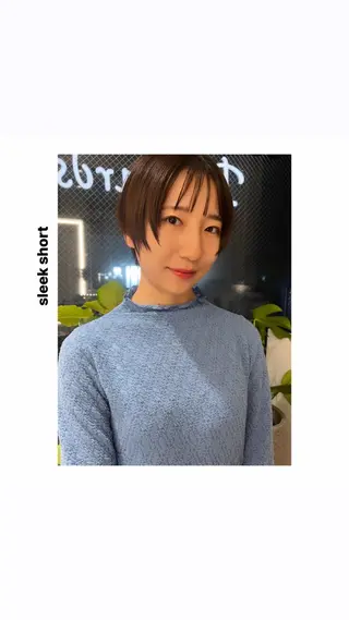 ショート カラー hiro【沿線で叶う 似合わせhair】のヘアスタイル