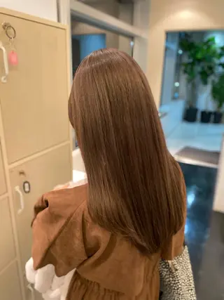 ロング air銀座所属・木村 詩渚のヘアスタイル