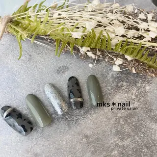 ネイル mks＊nail //  枚方長尾のネイルデザイン