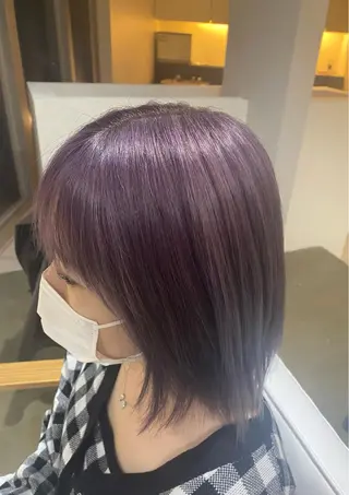 ミディアム I nagiのヘアスタイル