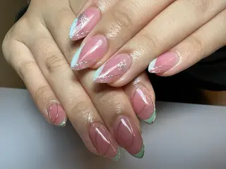 セミロング shandy nailのネイルデザイン