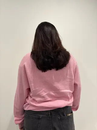 セミロング 熊取谷 茉那のヘアスタイル