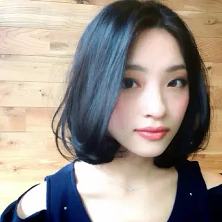 ミディアム 植松 勇太のヘアスタイル