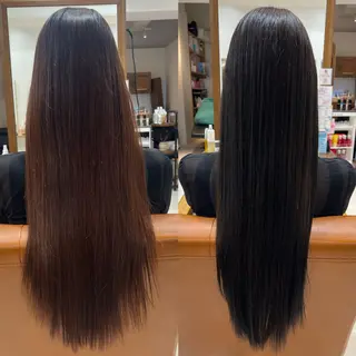 ロング カラー 🫧ボブ/艶髪カラー 伊原修子のヘアスタイル