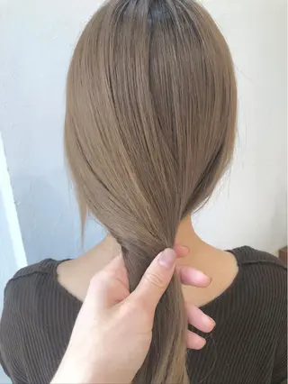 ロング カラー ヘアアレンジ レイヤーカット/ 田中 しょうのヘアスタイル