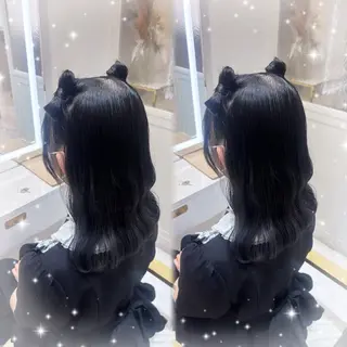 ミディアム 桃瀬 綾音 カラー/縮毛募集中♡のヘアスタイル