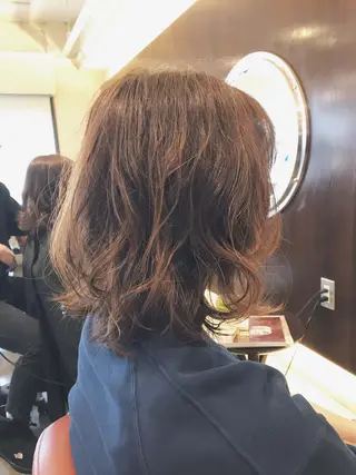 パーマ 髪質改善/艶髪/ 木山ゆかりのヘアスタイル