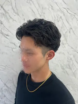 ショート パーマ メンズ ‎🤍透明感カラー︎ ‎🤍YUURI🤍のヘアスタイル