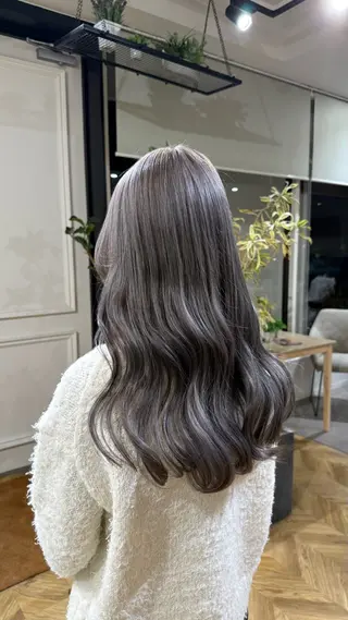 ロング カラー 透明感カラー 【yate'】rinのヘアスタイル