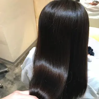 ミディアム カラー ノンダメージサロン/ 豊中/美容室のヘアスタイル