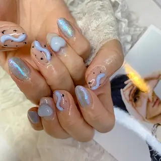 ネイル La neige* yuki 🐩🌙のネイルデザイン