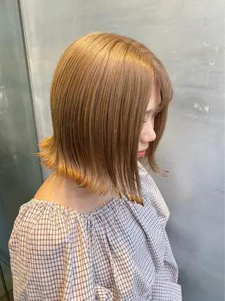ミディアム 秋山 空澄のヘアスタイル