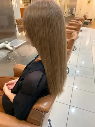 ロング カラー 美髪矯正・レイヤー 倉友哉のヘアスタイル