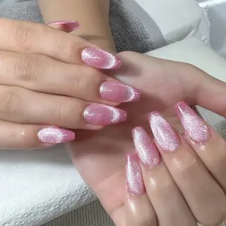 ネイル チップ長さ出し 専門店のネイルデザイン