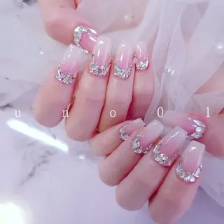 ネイル 梅田🦄中崎町🩵 u n o 0 1のネイルデザイン