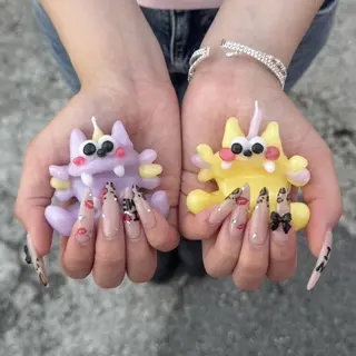 ロング Nail&eyeBe lire新宿YANOのマツエク・マツパデザイン