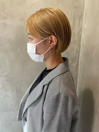 ショート ヤマモト マイのヘアスタイル
