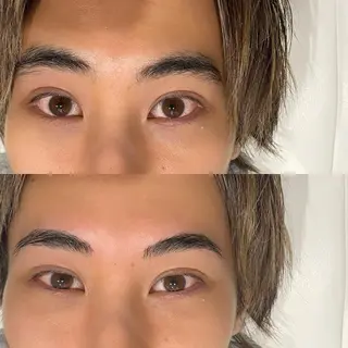 メンズ アイブロウ nail salon Soiréeのネイルデザイン