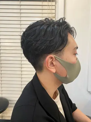 パーマ メンズ 🍃ショートヘア🍃 北林春樹のヘアスタイル