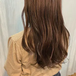 ロング カラー 【pejite】 Hinanoのヘアスタイル