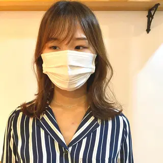 ミディアム ショート& パーマ　坂本のヘアスタイル