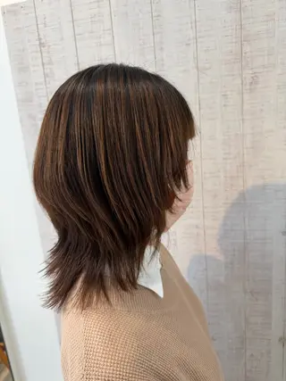 ミディアム VISAGE所属・visage ももかのヘアスタイル