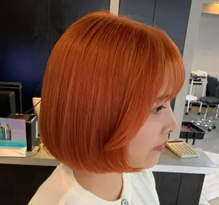 ミディアム ♡派手髪カラー♡ 🅝🅐🅝🅐のヘアスタイル