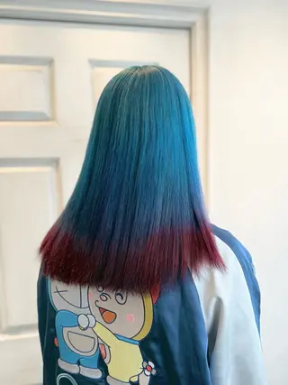 ロング ヘアメイク美容師 🦋サカモトレナ🦋のヘアスタイル