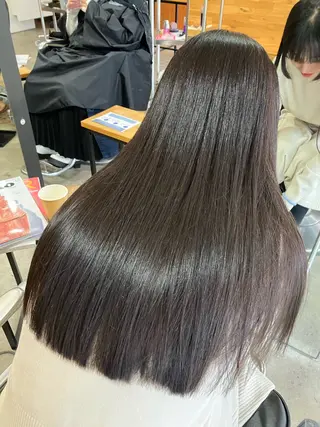 ロング 鈴木 世莉のヘアスタイル
