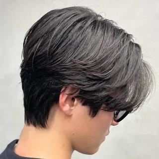 ミディアム パーマ ヘアアレンジ メンズ fifth 石川 凪のヘアスタイル