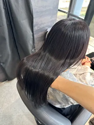 ロング 髪質改善 中川　翔のヘアスタイル