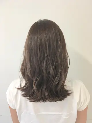 セミロング カラー yoshi ☆のヘアスタイル