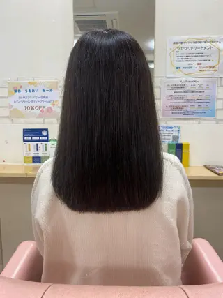 ロング カラー 徳永 嘉希のヘアスタイル