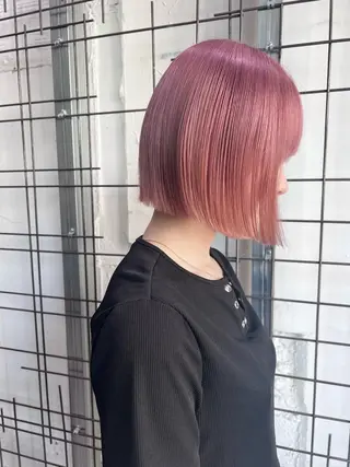 ショート カラー AYANE 韓国ヘア /レイヤーカットのヘアスタイル