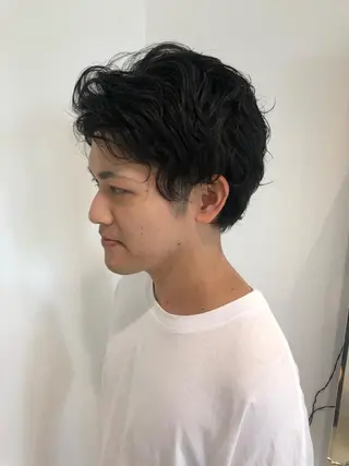 ショート パーマ ヤマモト マイのヘアスタイル
