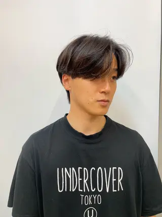 ショート パーマ メンズ 早瀬裕之 パーマのヘアスタイル