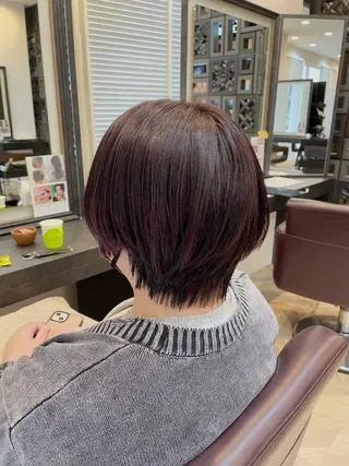 ショート カラー ブリーチカラー‎🤍 ききのヘアスタイル