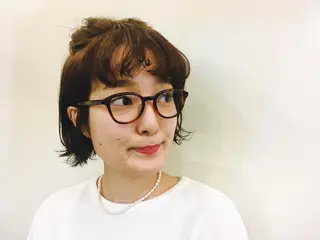 ショート パーマ Lagom なかだのヘアスタイル