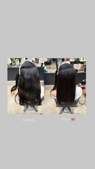 ロング 可愛いstyling おしえます♡🌸冬桜のヘアスタイル