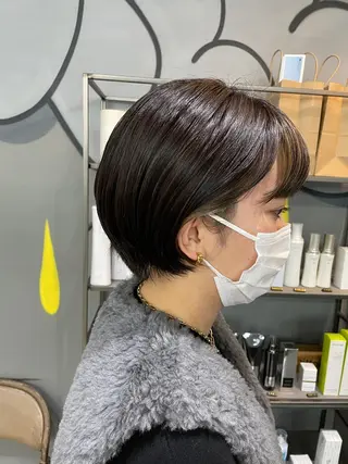 ショート カラー メンズ専門サロン wokeのヘアスタイル