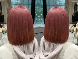 ロング カラー 透明感カラー×ケア ブリーチTakeruのヘアスタイル