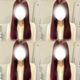 ロング カラー 🦋REISA🦋 エクステ×ハイトーンのヘアスタイル