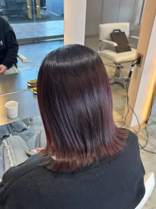 ミディアム 片平 帆香のヘアスタイル