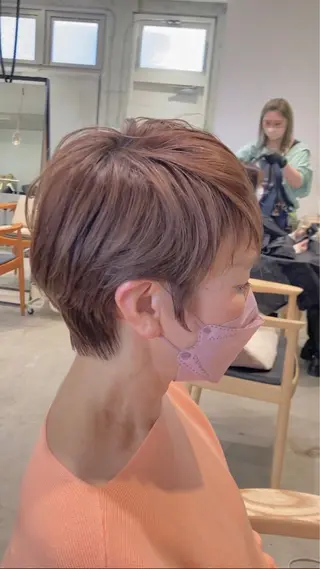 ショート カラー 豊中/メンズ特化 岡田 龍之介のヘアスタイル