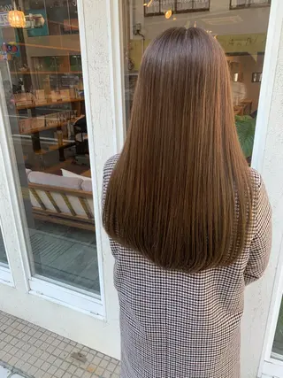 ロング カラー SHU NTAのヘアスタイル