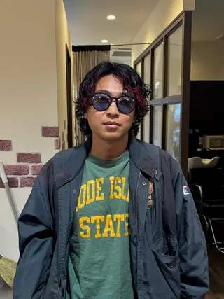 ロング パーマ メンズ Eclat所属・ボブ/レイヤーカット /ヨシダユウセイのヘアスタイル