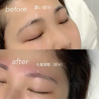 アイブロウ WHITE LASH yuiのマツエク・マツパデザイン