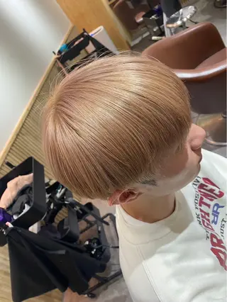 カラー メンズ 雪音/美髪縮毛矯正 /ニュアンスパーマのヘアスタイル